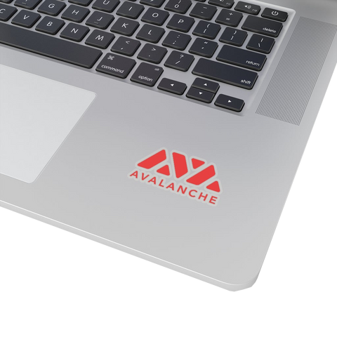Avalanche font Sticker