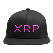Black Pink XRP Snapback Hat