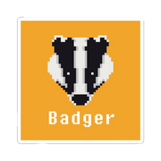 Badger Symbol Sticker