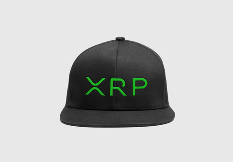 Full XRP Crypto Snapback Hat
