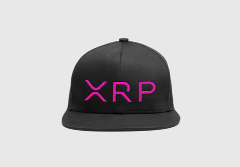 Full XRP Crypto Snapback Hat