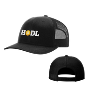 Black HODL Bitcoin Trucker Hat