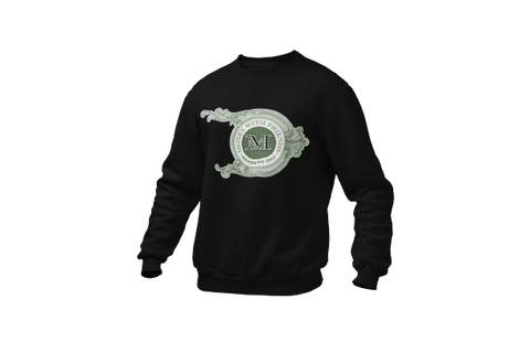 Money with Friends Crest Crewneck Sweatshirts