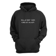 Black Make Bitcoin Great Again Hoodie