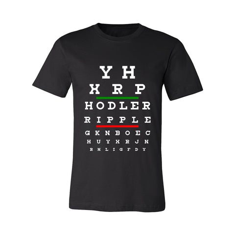 XRP Eye Chart Tee