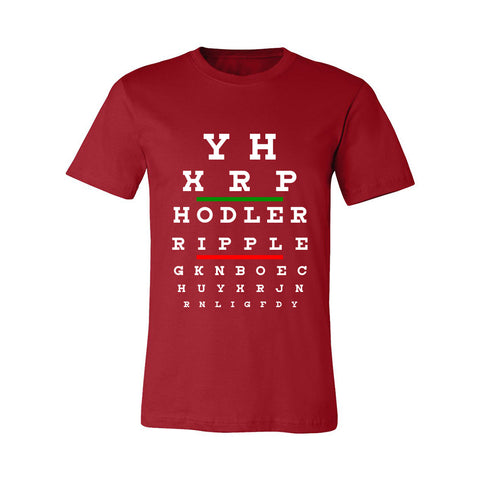 XRP Eye Chart Tee