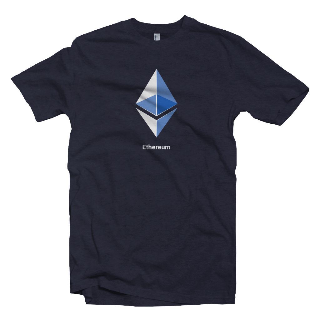Blue Ethereum Eth Logo Tee – tothemooncaps