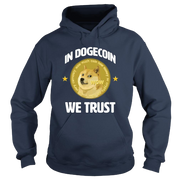 Navy In Doge Coin We Trust Hoodie
