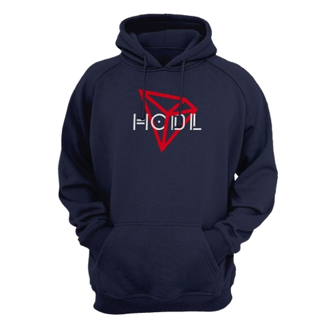 Navy Tron TRX HODL Hoodie