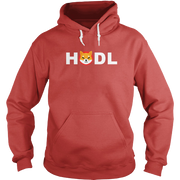 Red HODL Shiba Inu Hoodie