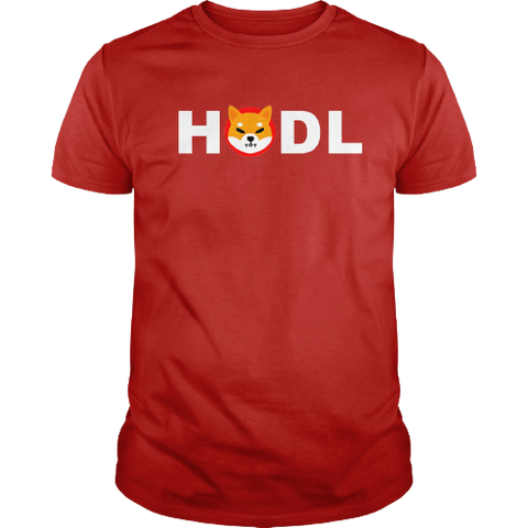 Red HODL Shiba Inu Tee