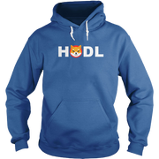 Royal Blue HODL Shiba Inu Hoodie