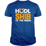 Royal HODL Shiba Inu To The Moon Tee