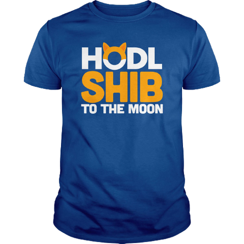 Royal HODL Shiba Inu To The Moon Tee