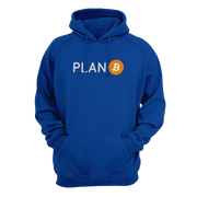 Royal Blue Plan B Bitcoin Hoodie