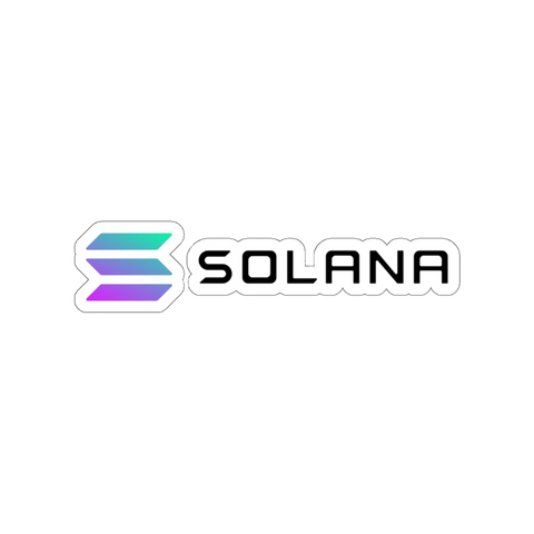 Solana Font Sticker