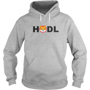 Spor tGrey HODL Shiba Inu Hoodie