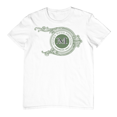 Money with Friends Crest Tee